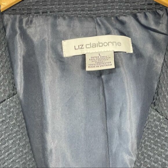 Liz Claiborne Blur Button Up Blazer Jacket - Picture 8 of 14
